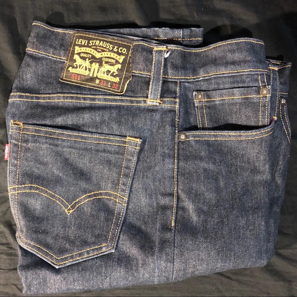 LEVI’S 511 31X32 SLIM BLUE JEANS